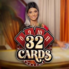 Live Casino logo of 32 Cards from Ezugi at Lizaro Casino
