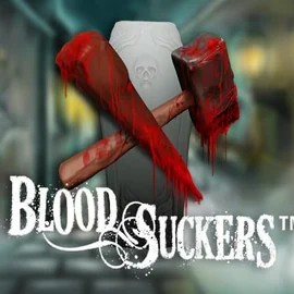 Blood Suckers slot logo by NetEnt at Lizaro CasinoBlood Suckers