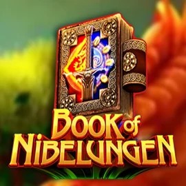 Book of Nibelungen game by Swintt – logo hosted on Lizaro Casino