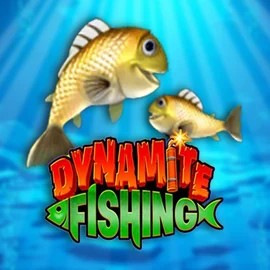 Dynamite Fishing logo – Slots by Inspired Gaming at Lizaro Casino