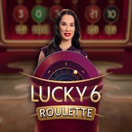 Lucky 6 Roulette slot visual from Pragmatic Play available on lizarocasinonl.nl