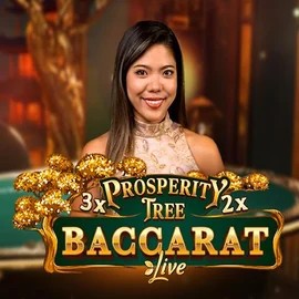 Prosperity Tree Baccarat logo by Evolution Lizaro Casino